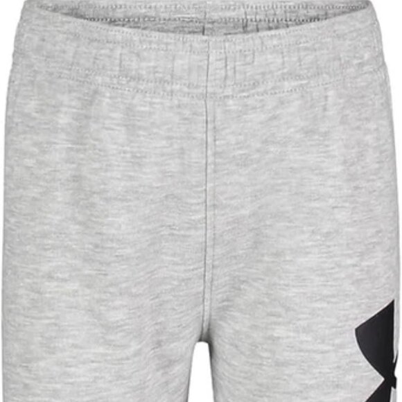 Under Armour Kids Big Logo Jogger, Gray Heather Fleece Sweats UAFG05E-052 Size 4 - Picture 1 of 2